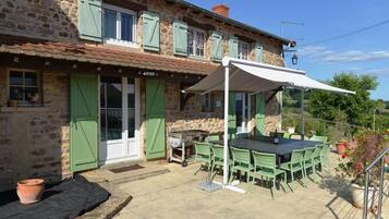 Maison Familiale, vue vallée | Terrasse/Patio