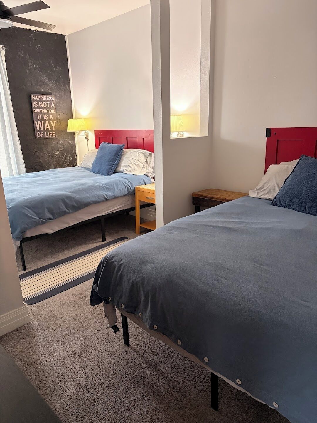 1 chambre, fer et planche à repasser, Wi-Fi, draps fournis