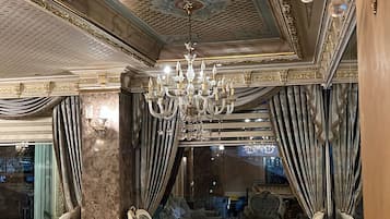 Sala de estar en el lobby