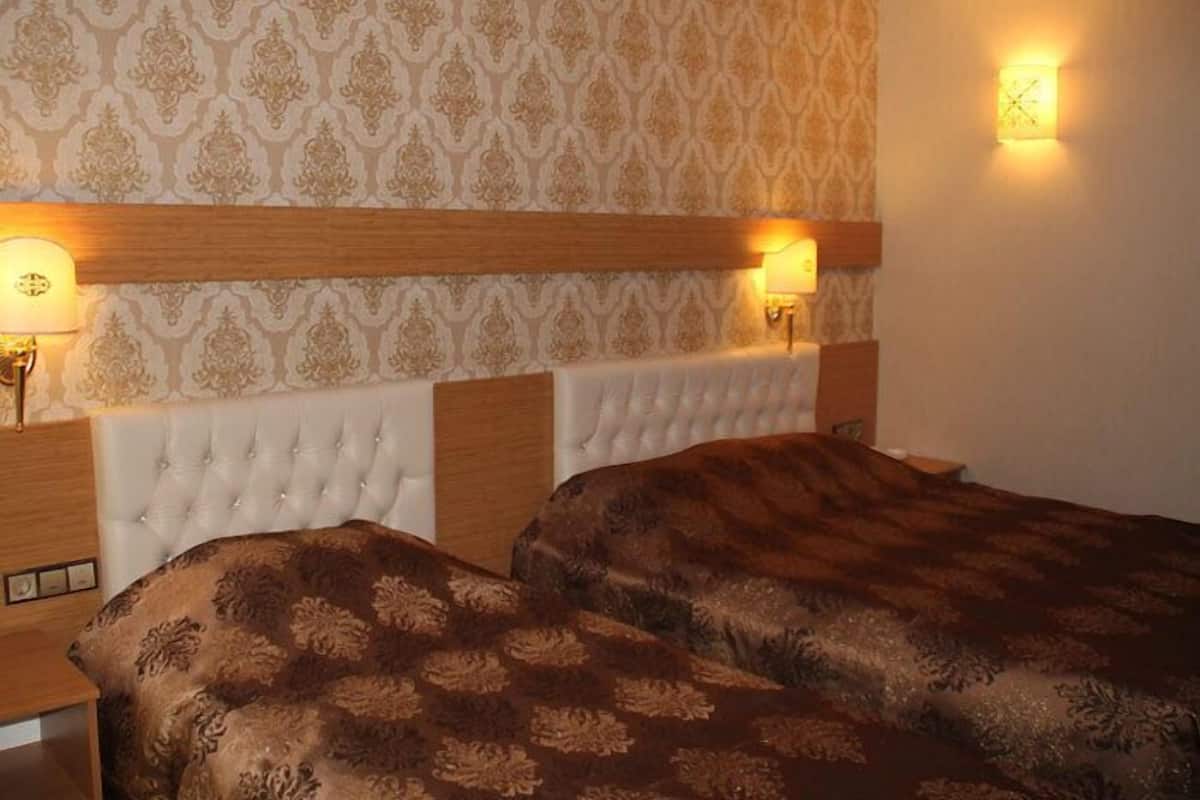 Economy kamer, 1 twee- of 2 eenpersoonsbedden | 1 slaapkamer, lakens van Egyptisch katoen, luxe beddengoed