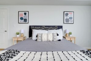 Deluxe appartement | 2 slaapkamers, verduisterende gordijnen, een strijkplank/strijkijzer