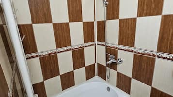 Free toiletries, hair dryer, slippers, towels