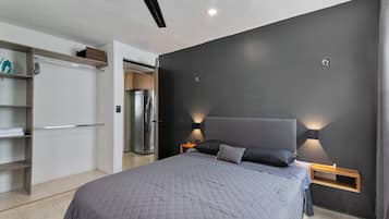 2 dormitorios, escritorio, tabla de planchar con plancha y wifi gratis