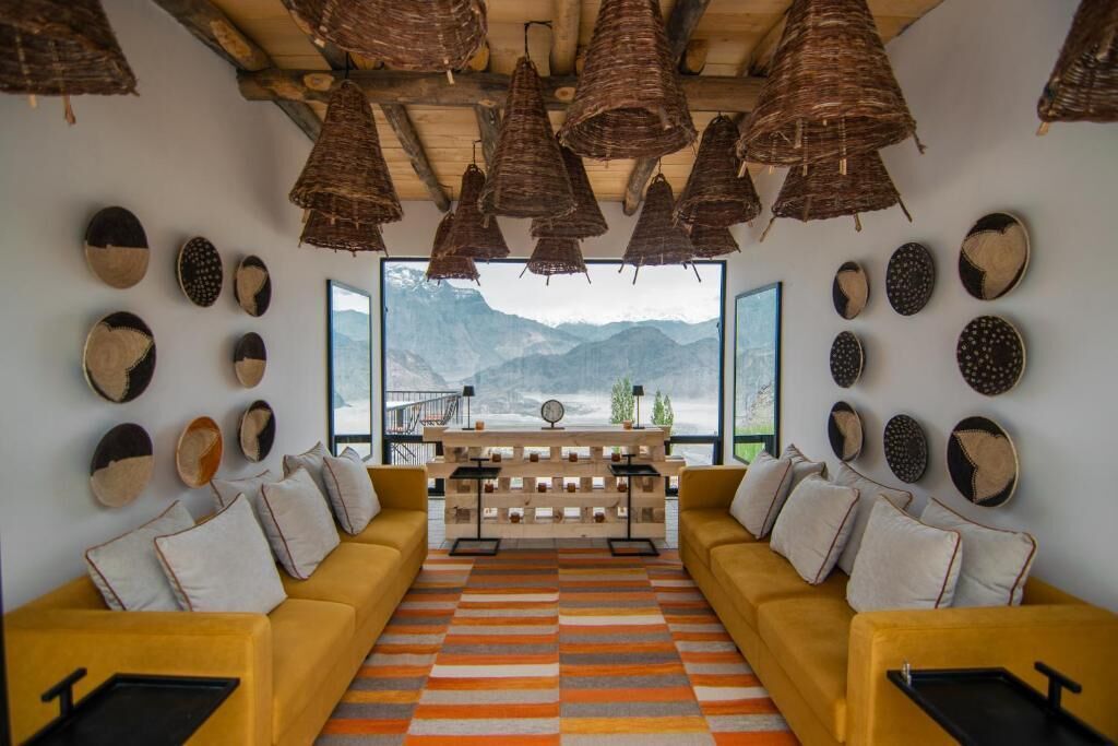 Sitzecke in der Lobby