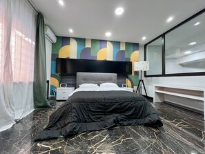 1 Schlafzimmer, Schreibtisch, Bügeleisen/Bügelbrett, WLAN