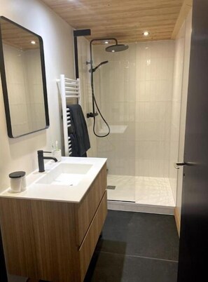 Dusche, Handtücher