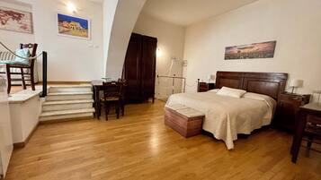 1 chambre, bureau, Wi-Fi, draps fournis