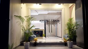 Fachada de la propiedad