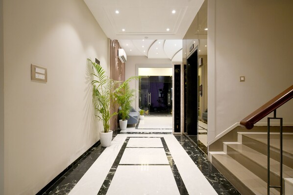 Entrada de la propiedad