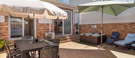 Udendørs spisemuligheder