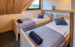 2 habitaciones, wifi gratis y ropa de cama 