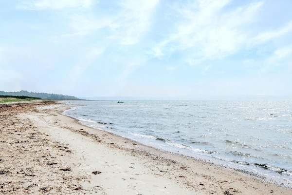 Vlak bij het strand, vissen