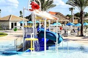 Pool - 5BR Modern Pool Oasis @ ChampionsGate Near Disney (Davenport)