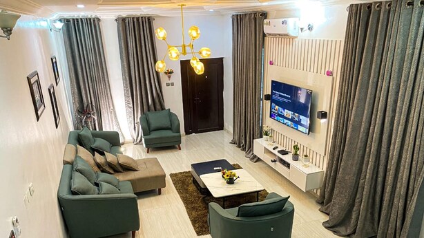 House | Living area - 4 Bedroom Semi Detached Duplex (Lekki)