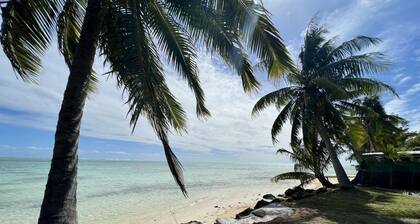 Fare Tau Otaha - Comfy cabin w Private Beach Access