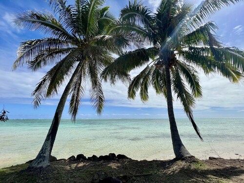 Fare Te Ava - Comfy cabin w Private Beach Access