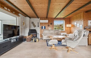 TV, fireplace, stereo