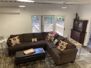 Living area - Close to Attitash, Hiking, Rivers, Storyland, Santa's Village and More!.  (Bartlett)