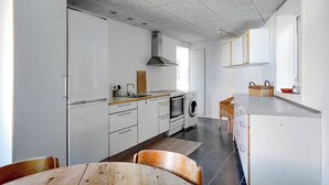 Private kitchen - Holiday apartment at Solgaarden (1) in Årsdale (Svaneke)