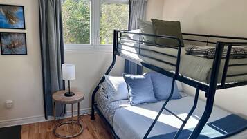 2 habitaciones, tabla de planchar con plancha y wifi gratis