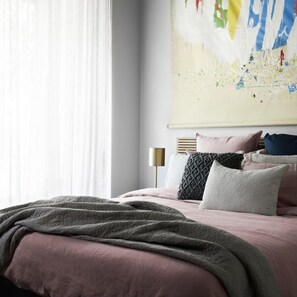 Estudio (Suite 7) | Tabla de planchar con plancha, wifi gratis, ropa de cama