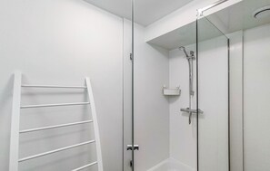 Shower, hair dryer