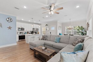 Smart-tv och eldstad