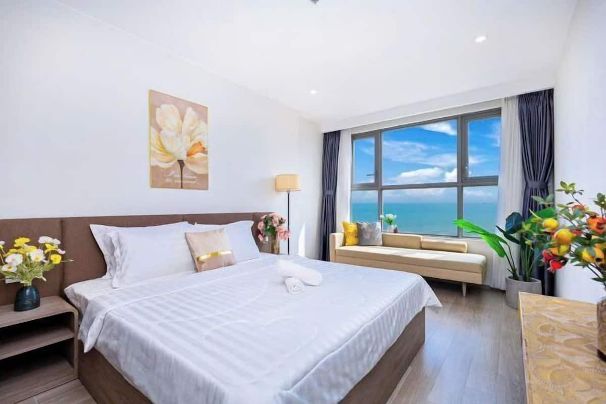 2 habitaciones y sábanas de algodón egipcio
