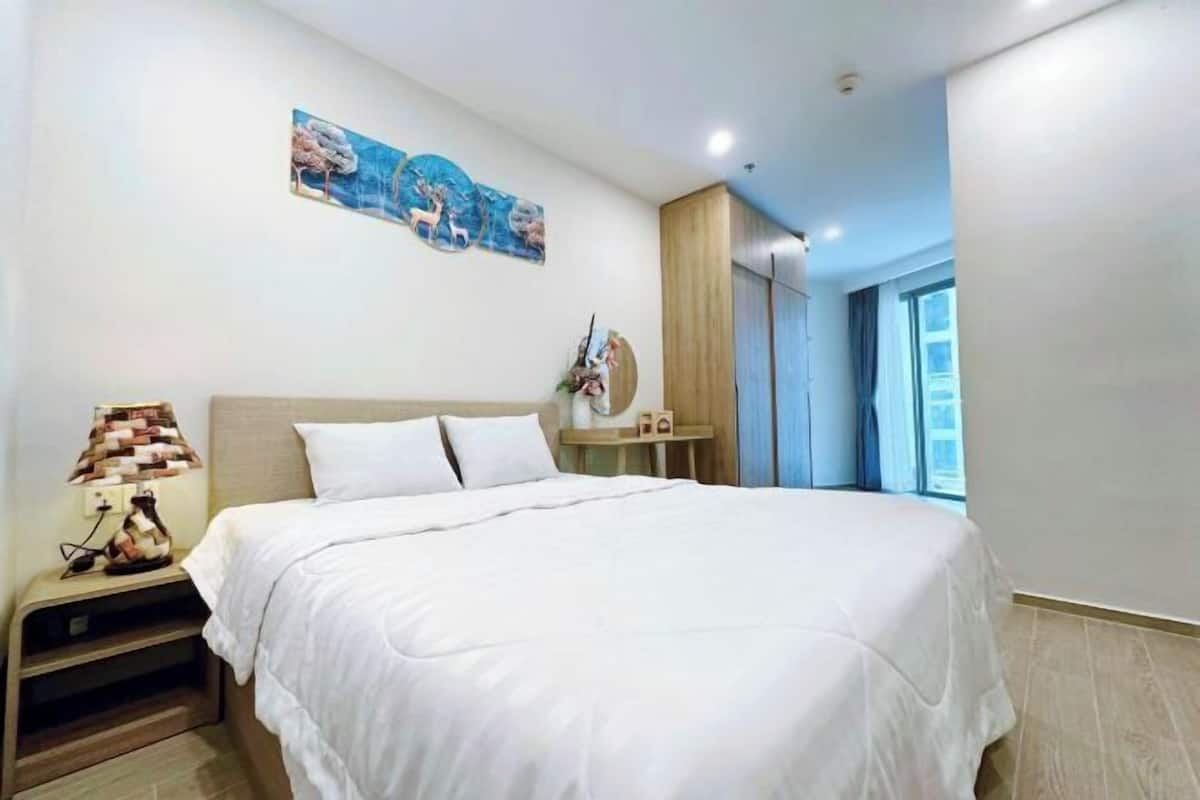 2 habitaciones y sábanas de algodón egipcio
