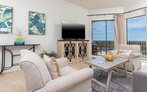 Living area - Phoenix Vii 7109 1 Bedroom Condo by Redawning (Orange Beach)