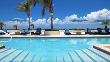 Udendørs pool, opvarmet pool