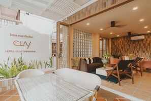 Sitzecke in der Lobby