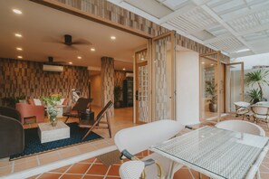 Sitzecke in der Lobby