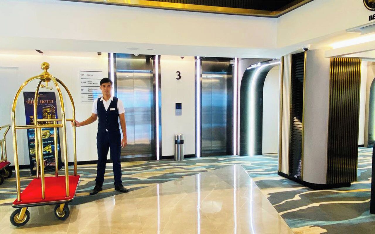 Quầy tiếp tân