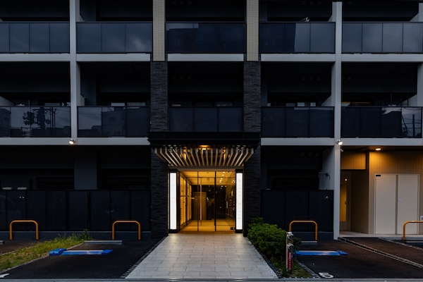 Fassade der Unterkunft