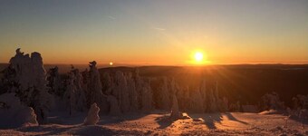 Oberwiesenthal, Unweit der Skipiste