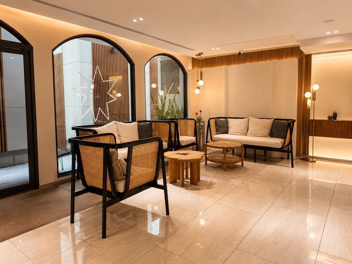 Lobby sitting area