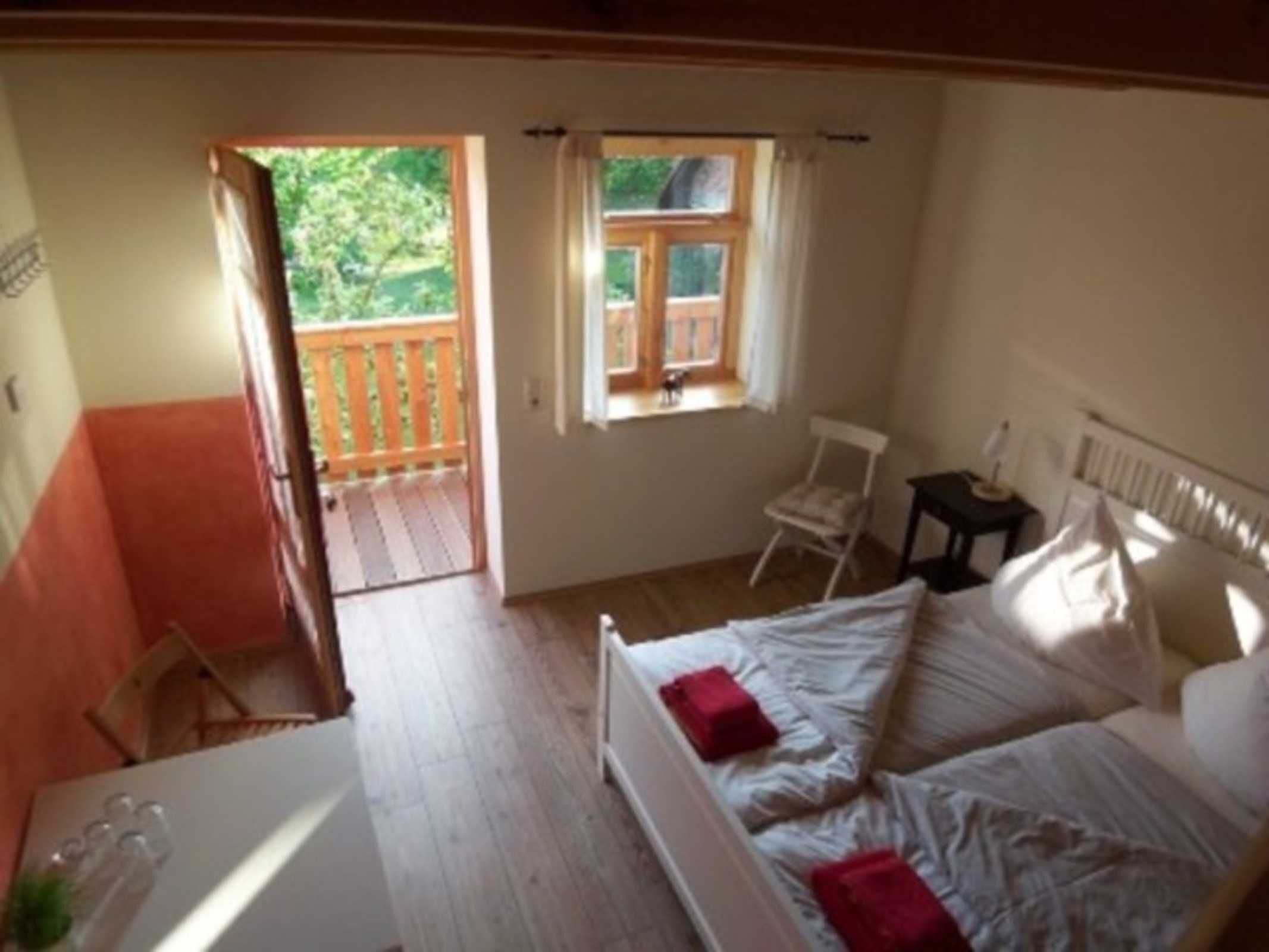 Maisonette DZ mit Doppelbett und Baumhausfeeling