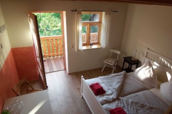 Maisonette DZ mit Doppelbett und Baumhausfeeling