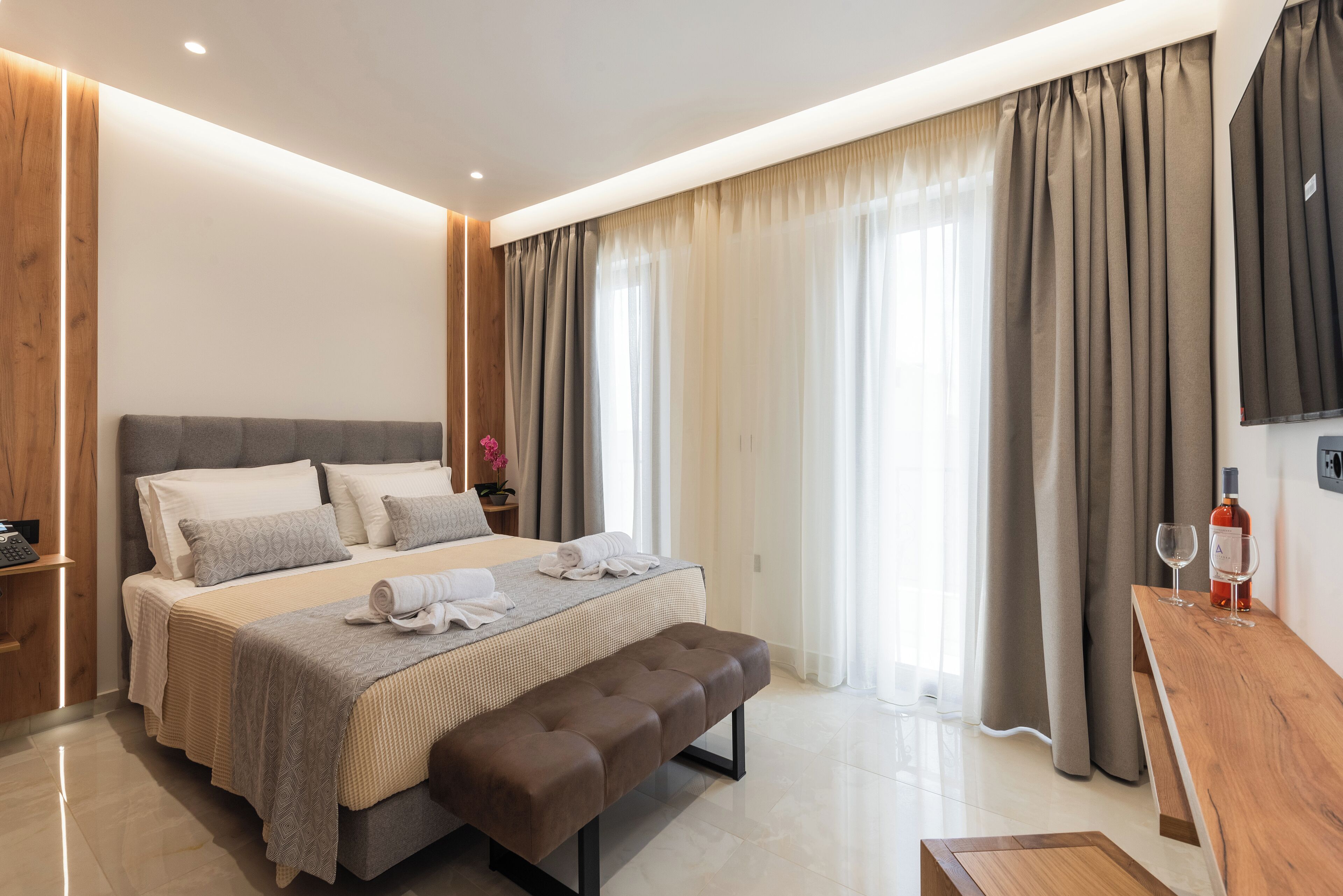 埃及棉床單、高級寢具、羽絨被、記憶棉床墊