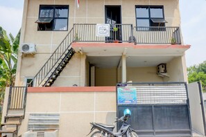 Fassade der Unterkunft