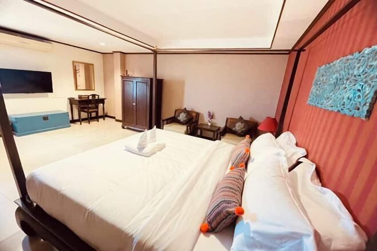 1 chambre, bureau, Wi-Fi gratuit, draps fournis