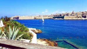 Uitzicht vanuit accommodatie