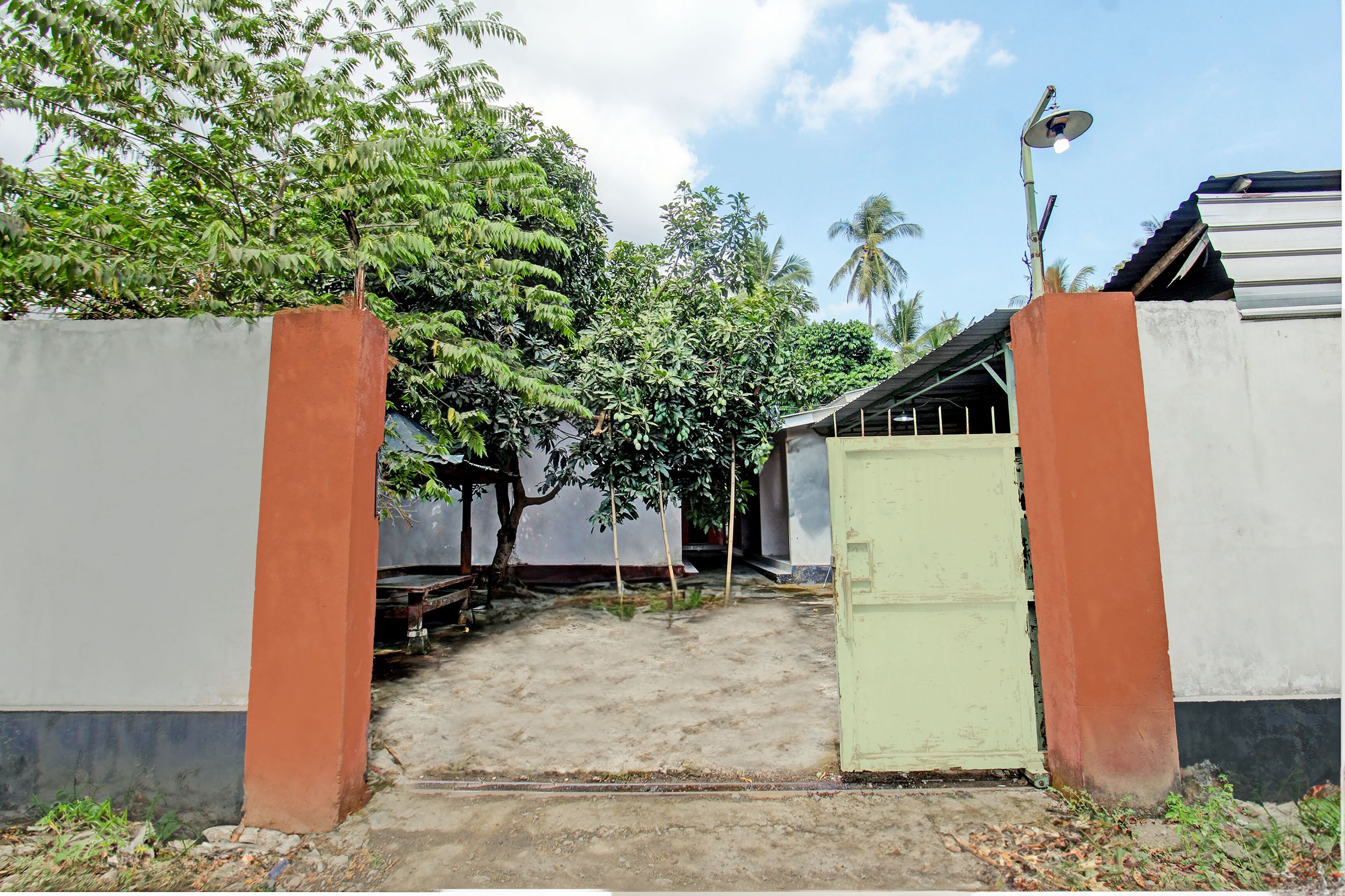 Fassade der Unterkunft