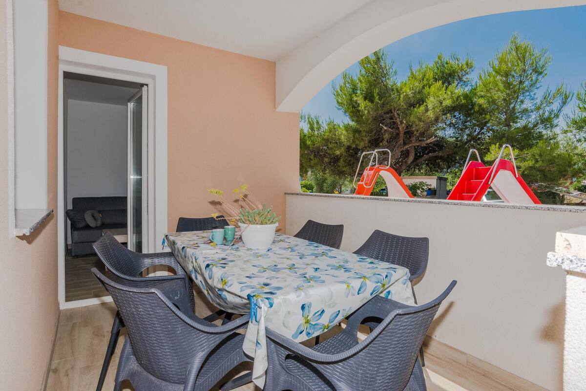 Classic-lejlighed | Terrasse/gårdhave