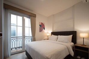 Chambre Deluxe | Minibar, bureau, Wi-Fi gratuit, draps fournis
