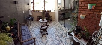 Apartamento no Centro da Cidade com Piscina, Sauna, Ar-condicionado e Jacuzzi