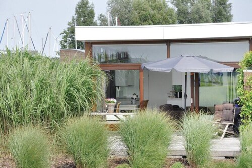 Marina VILLA near the water with private sauna.