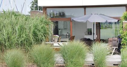 Marina VILLA near the water with private sauna.