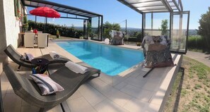 Beheizter Pool